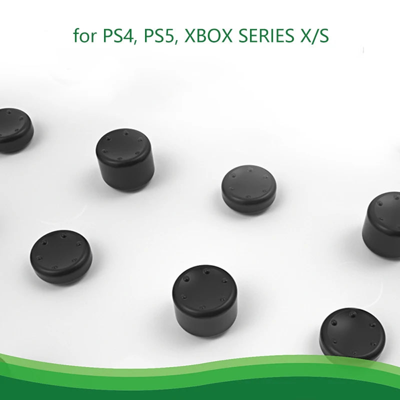 DATA FROG Paquete de 8 tapas de silicona para joystick — Cubiertas analógicas antideslizantes para PS5, PS4 y Xbox Series X/S