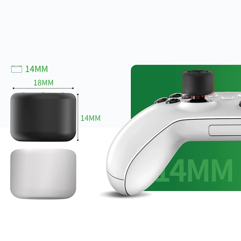 DATA FROG Paquete de 8 tapas de silicona para joystick — Cubiertas analógicas antideslizantes para PS5, PS4 y Xbox Series X/S