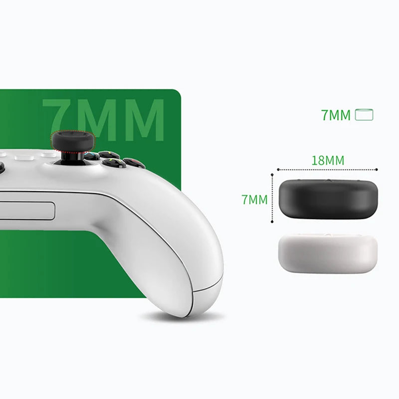 DATA FROG Paquete de 8 tapas de silicona para joystick — Cubiertas analógicas antideslizantes para PS5, PS4 y Xbox Series X/S