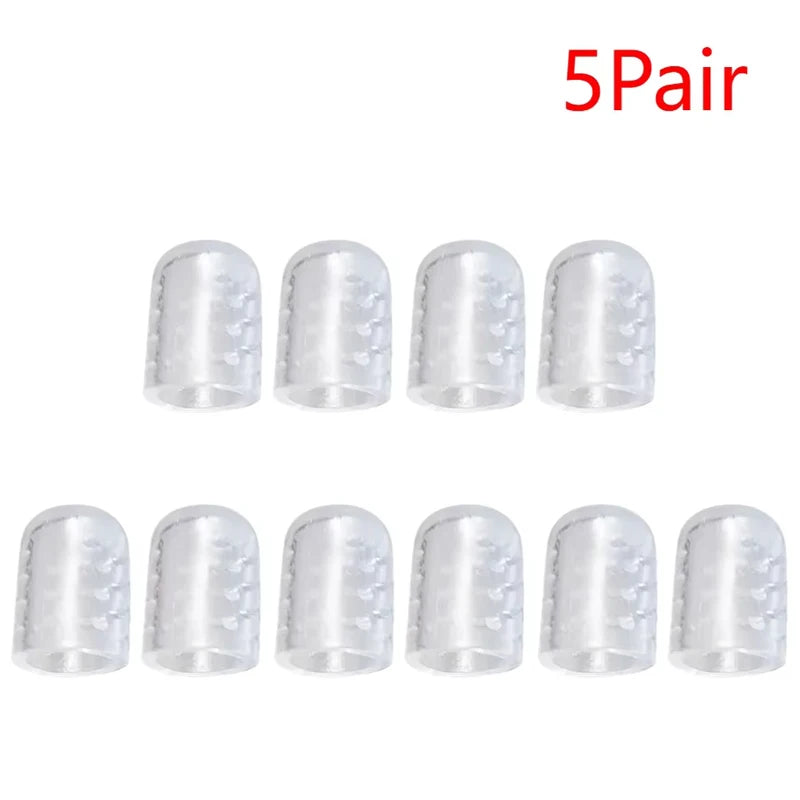 Silicone Finger & Toe Cap Protectors — Soft Sleeve Covers for Corns, Blisters & Bunion Pain Relief