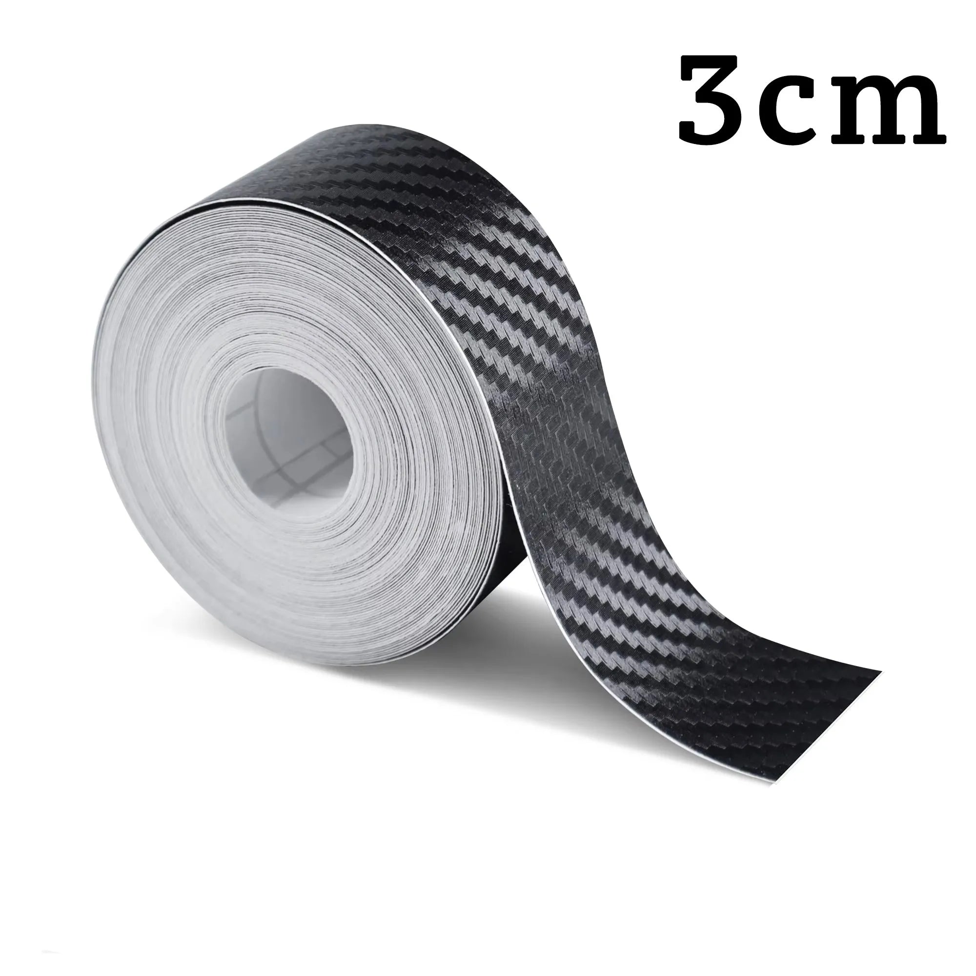 Nano Carbon Fiber Car Door Protector Tape — Waterproof Anti-Scratch Adhesive Strip 1–5m