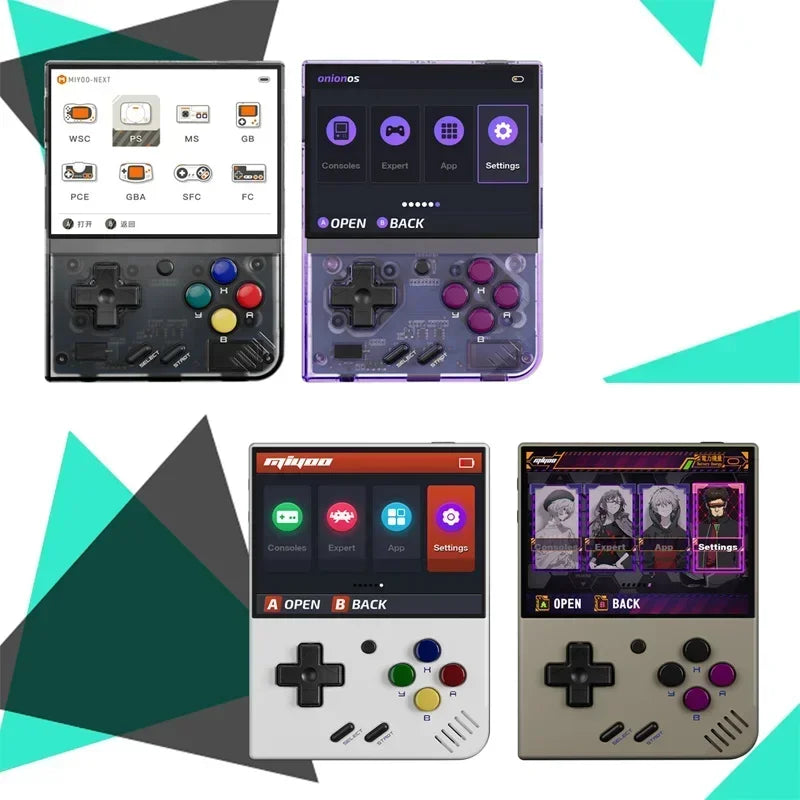 MIYOO Mini Plus Retro Handheld Game Console — 3.5" IPS, 25,000+ Games, Wi-Fi