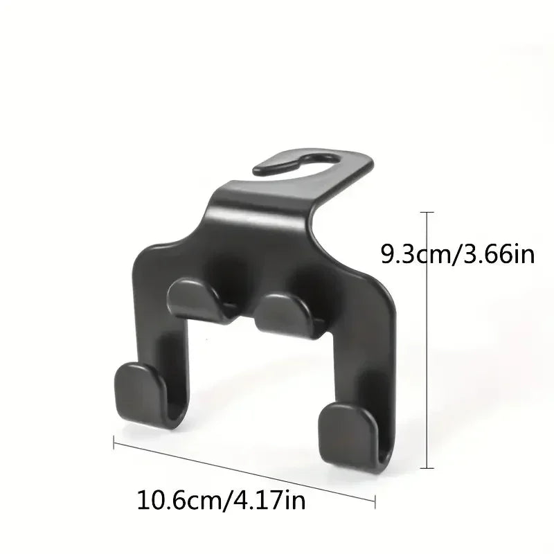Car Back Seat Phone Holder — Headrest Hook & Lazy Bracket for All Phones