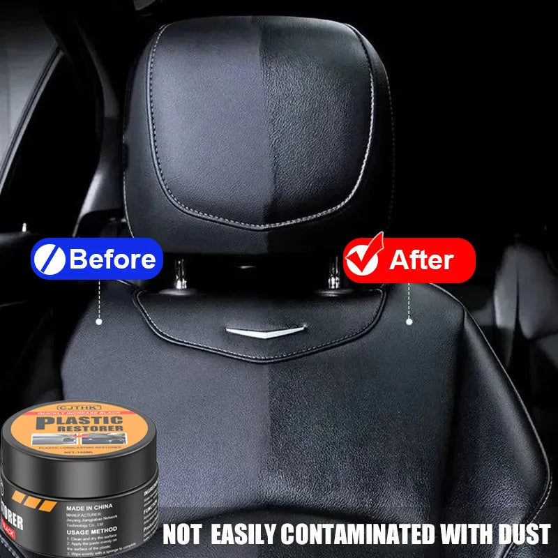 Car Plastic Restorer — Back to Black Ceramic Gloss Coating & Leather Reviver