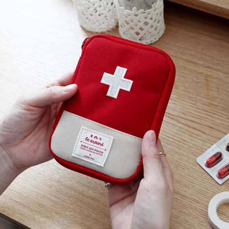 Mini botiquín portátil de viaje — Organizador compacto de Oxford para acampar y actividades al aire libre