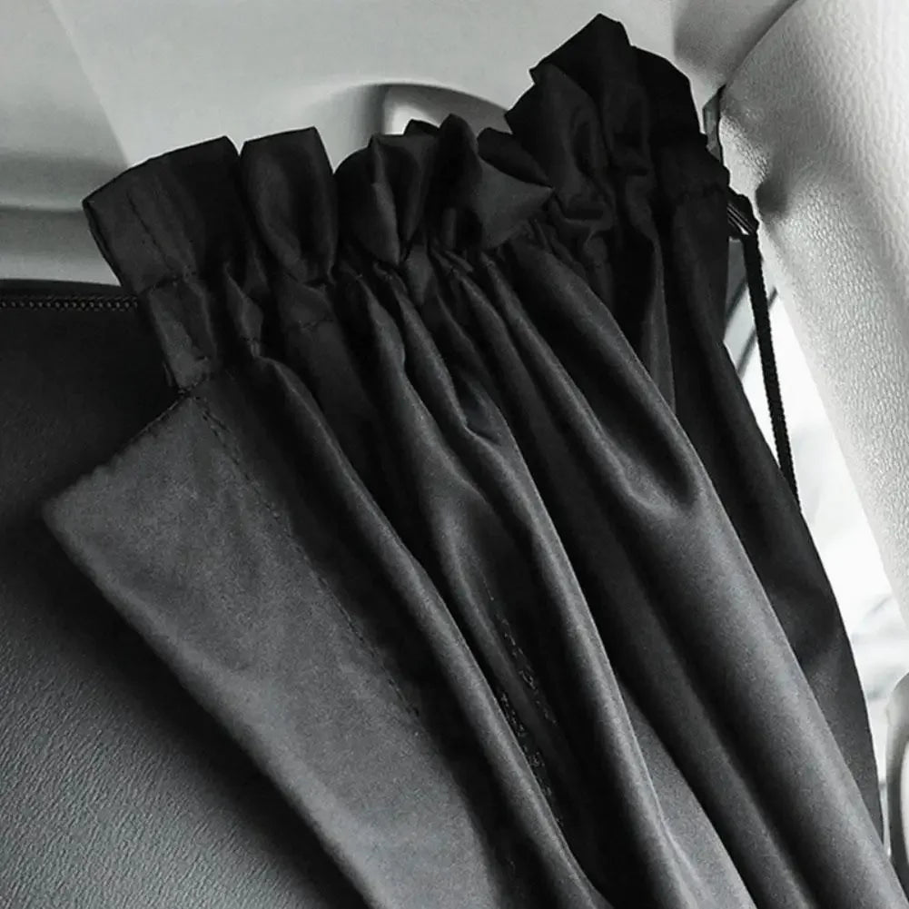Car Privacy Partition Curtain — Rear Seat Insulation Shade for Cars, RVs & Vans