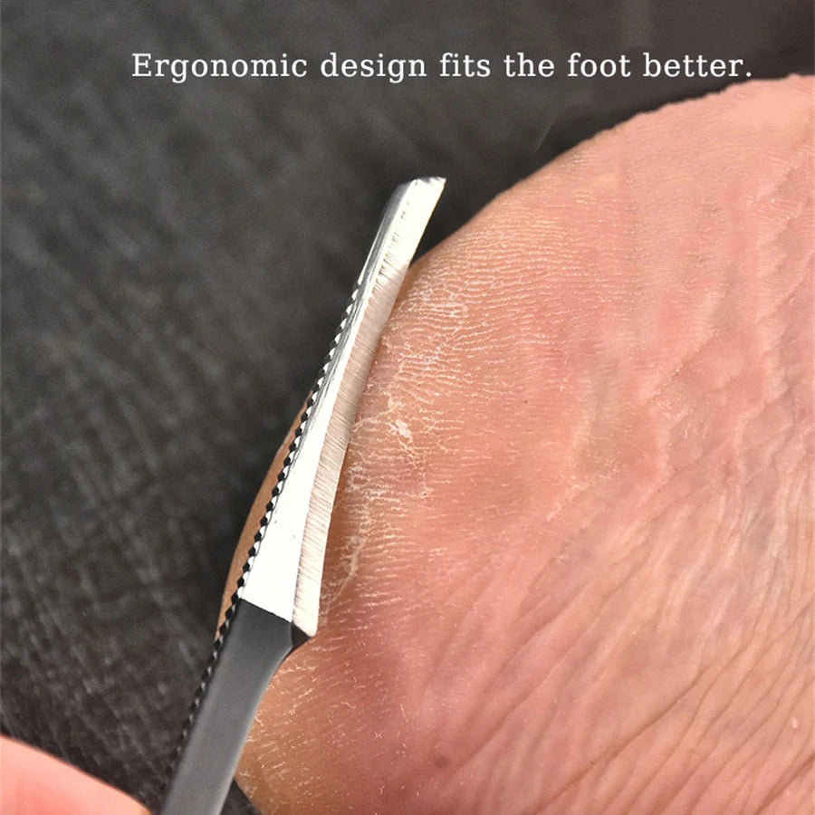 Juego de cuchillos de pedicura de acero inoxidable — Kit de herramientas para el cuidado de los pies de 4/5/6/9 piezas