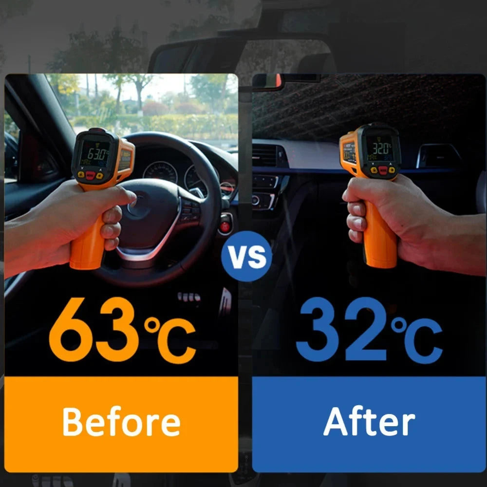 Parasol para parabrisas de coche — Plata titanio, engrosado, plegable, protección UV
