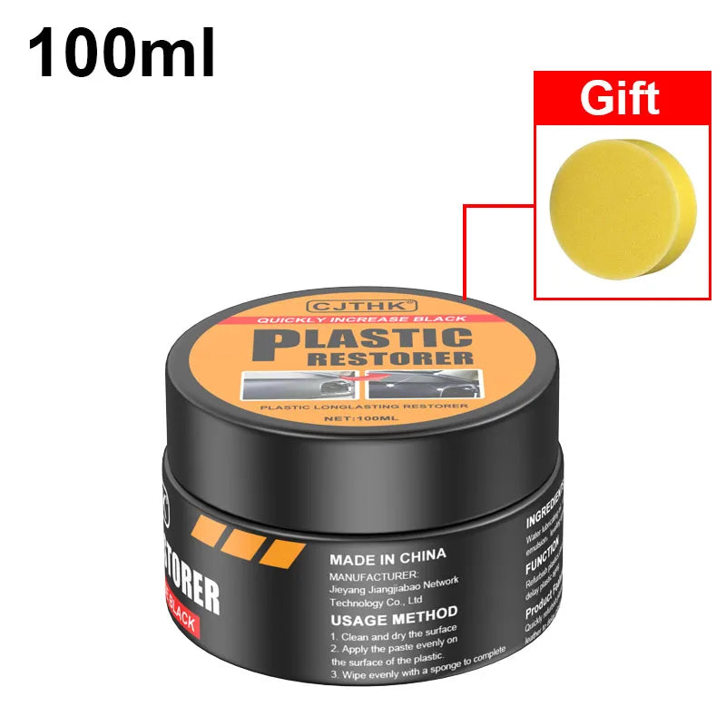 Car Plastic Restorer — Back to Black Ceramic Gloss Coating & Leather Reviver