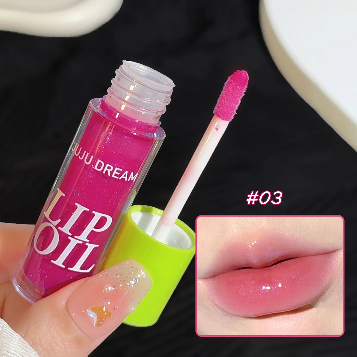Glossy Jelly Lip Oil — Hydrating & Plumping Lip Gloss