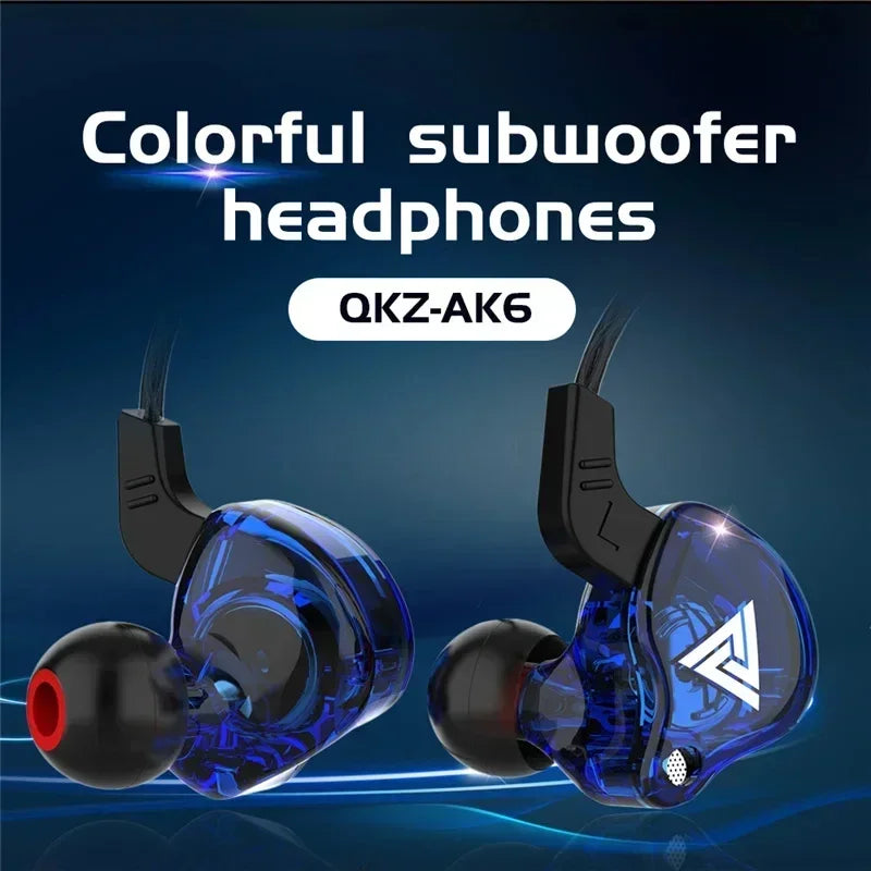 Auriculares internos con cable y micrófono — Sonido de alta fidelidad y bajos profundos, conector universal de 3,5 mm
