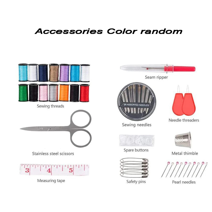 DIY Sewing Kit Box Set — Multi-Function Hand Quilting, Stitching & Embroidery Accessories