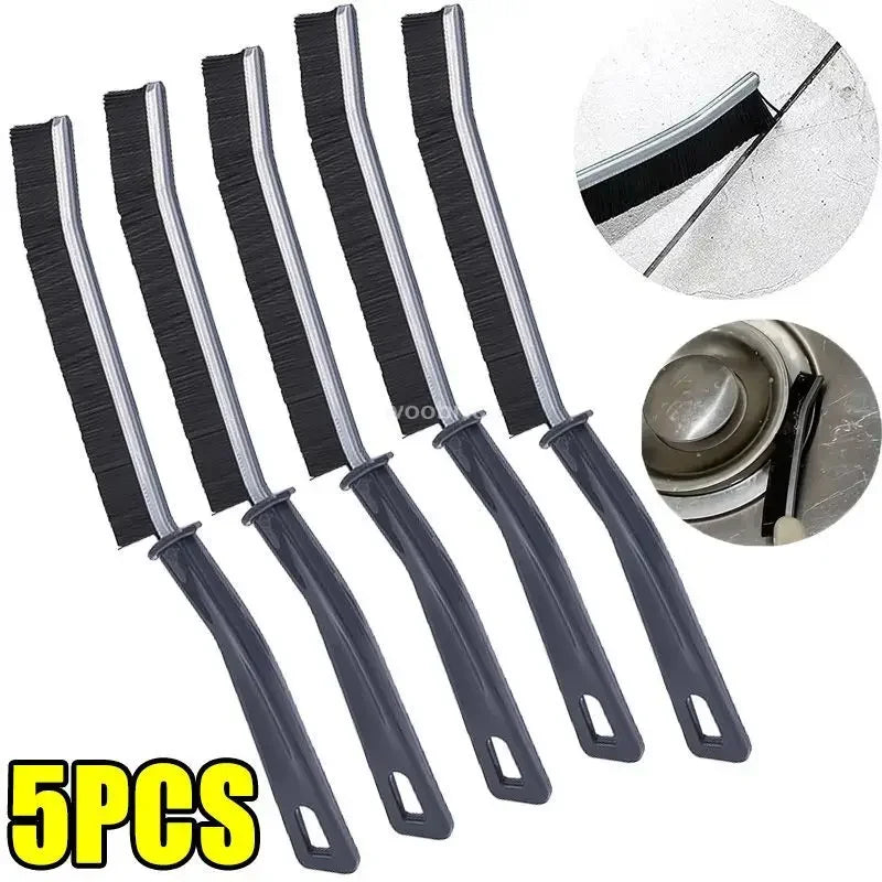 Crevice Cleaning Brush — Hard Bristle Gap & Grout Cleaner for Tiles, Windows & Floors