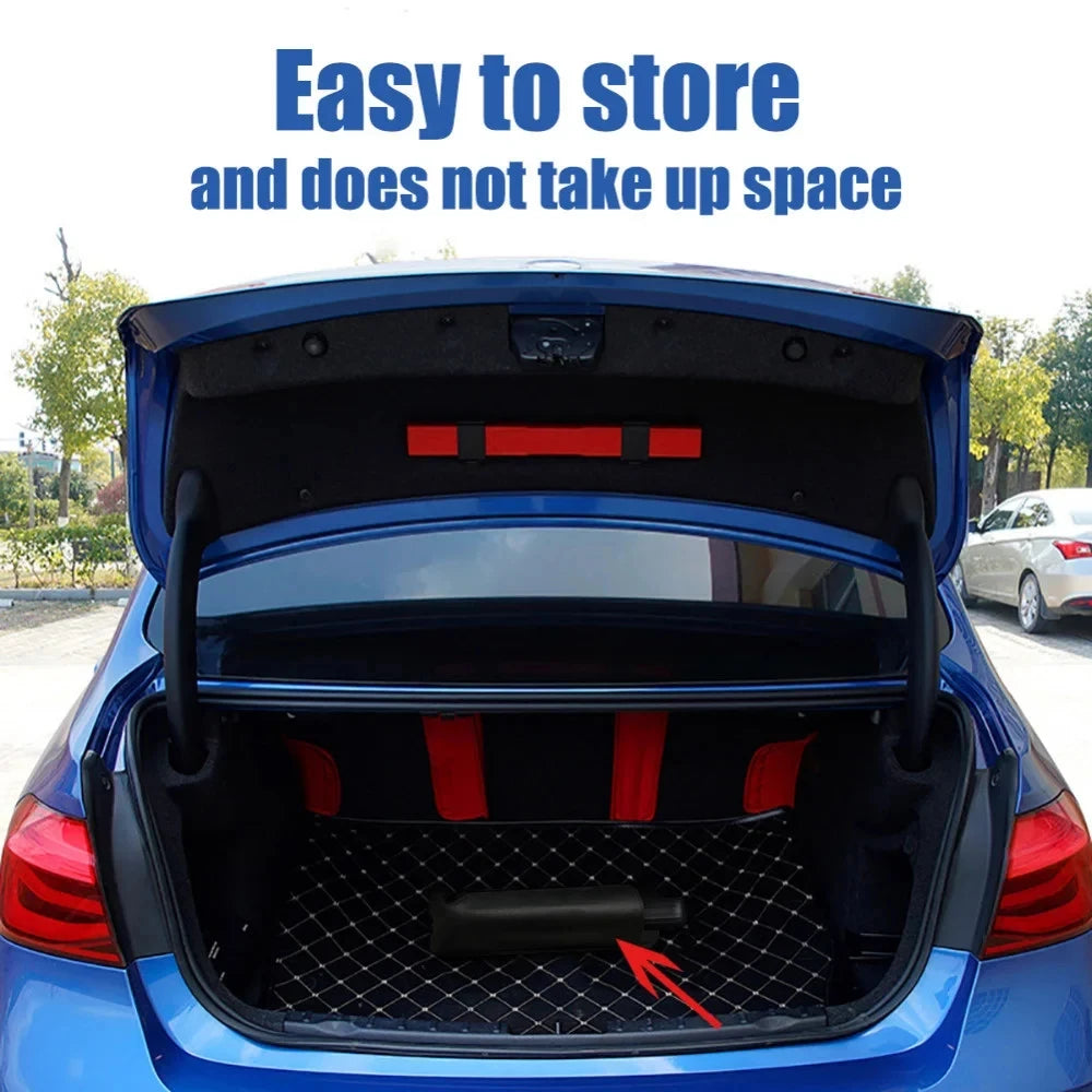 Parasol para parabrisas de coche — Plata titanio, engrosado, plegable, protección UV