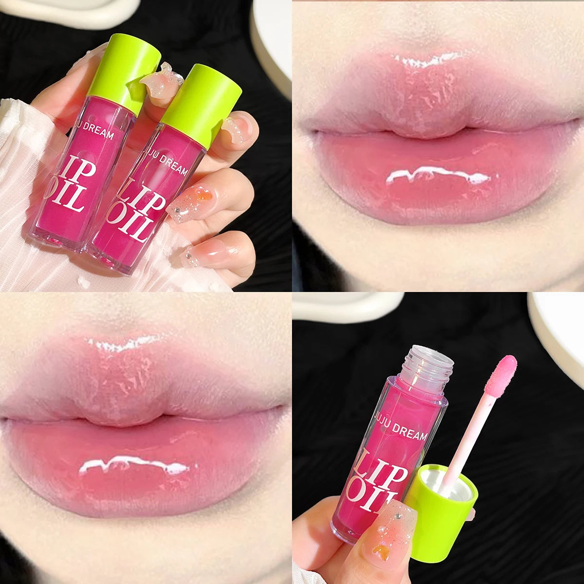 Glossy Jelly Lip Oil — Hydrating & Plumping Lip Gloss