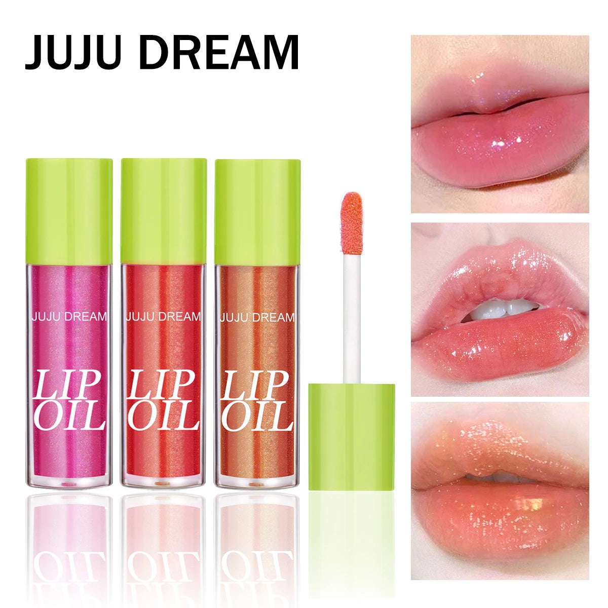 Glossy Jelly Lip Oil — Hydrating & Plumping Lip Gloss