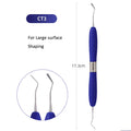 Double-Head Dental Composite Resin Filling Spatula — Aesthetic Restoration Instrument (CT1–CT7)
