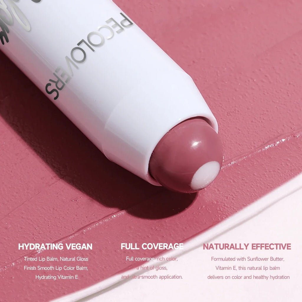 Labial 2 en 1 Nude y Mate — Resistente al Agua, Larga Duración, 6 Colores