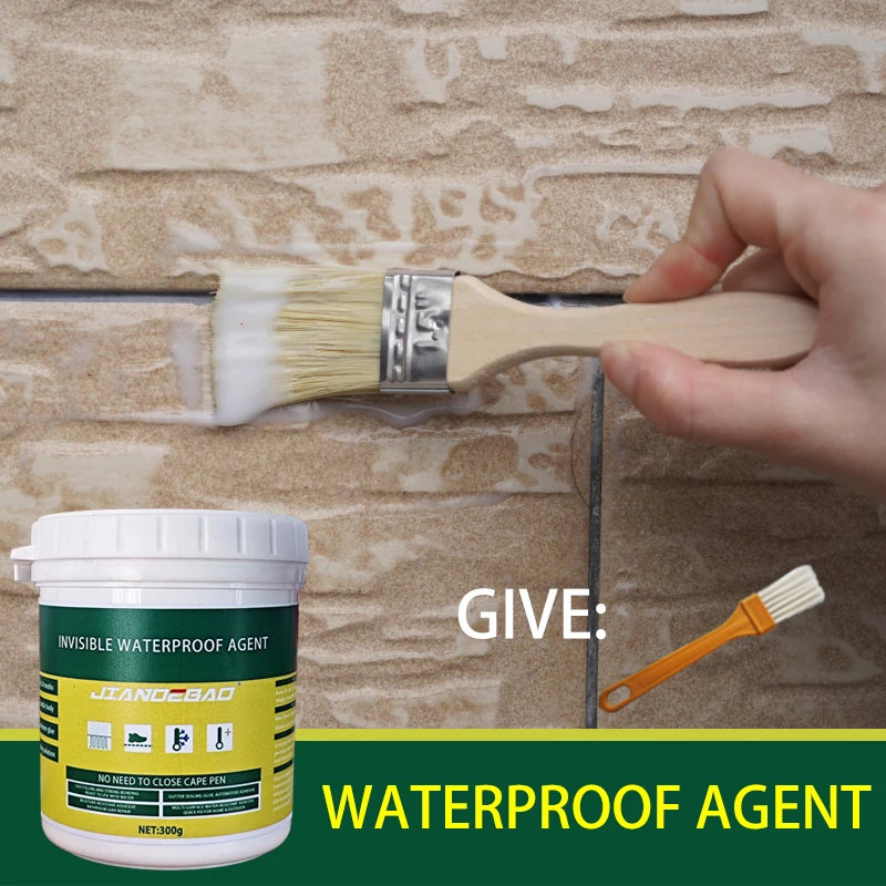 Invisible Waterproof Sealant Coating 300g — Clear Insulating Caulk & Repair Agent