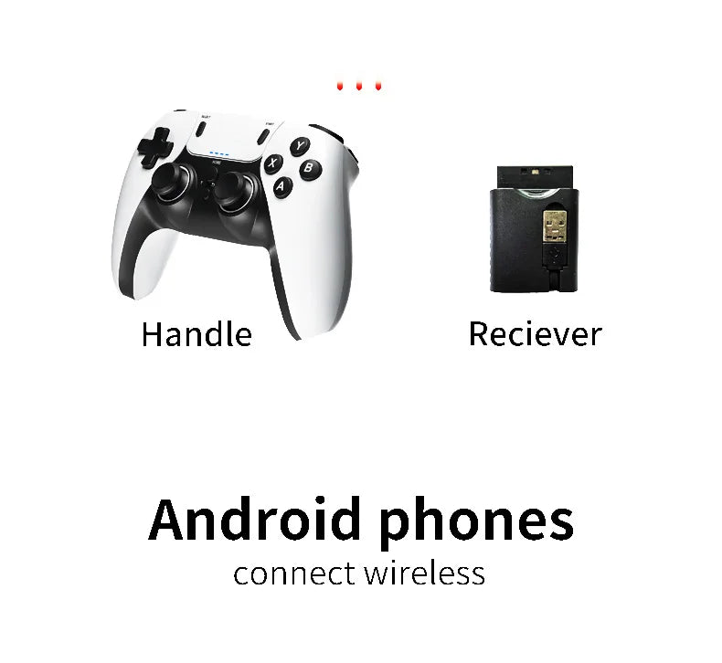Mando inalámbrico para juegos — Gamepad 2.4G para PS1, PS2, PS3, PC y Android