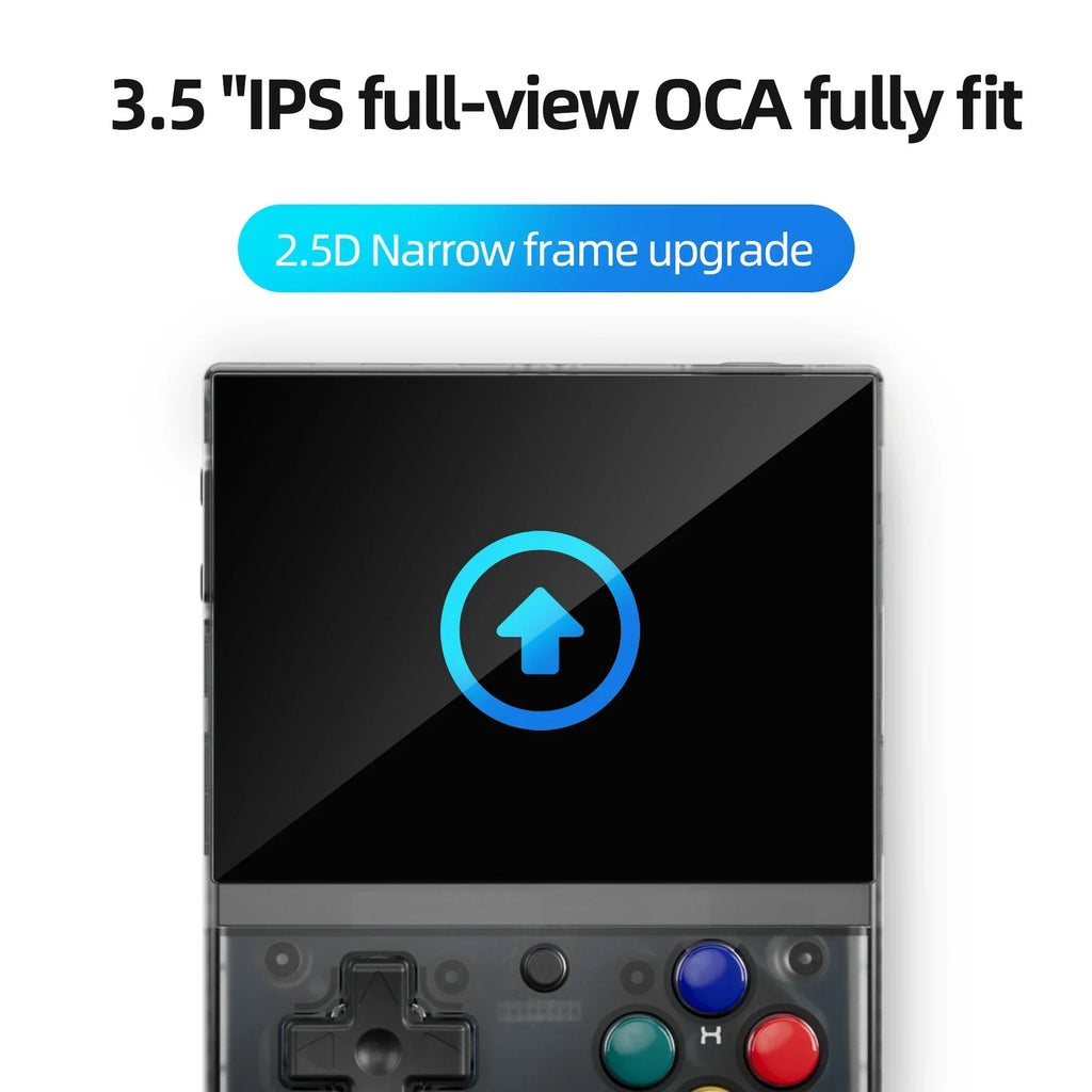 MIYOO Mini Plus Retro Handheld Game Console — 3.5" IPS, 25,000+ Games, Wi-Fi