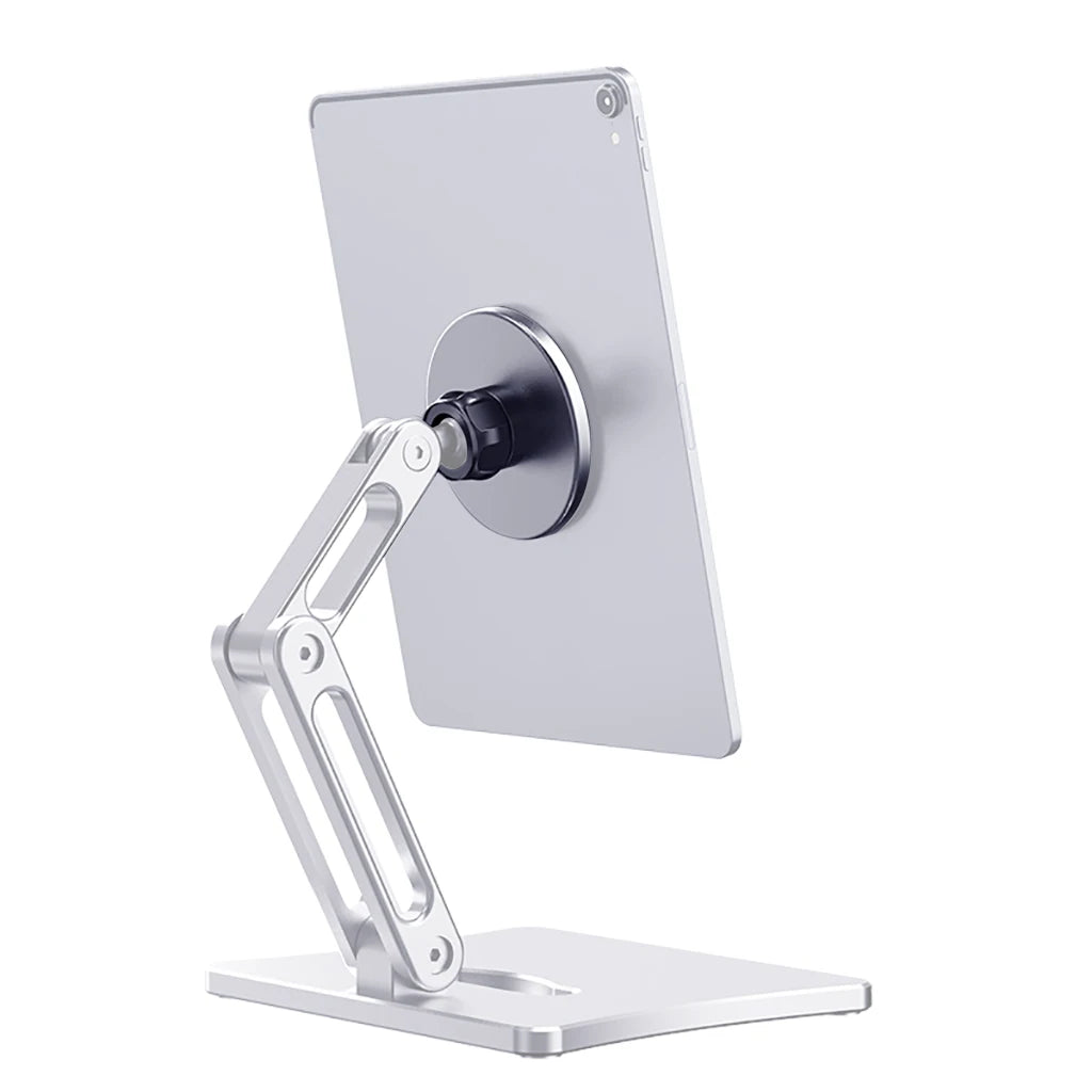 Base de montaje magnético para teléfono de aluminio MagSafe — Enchufe de rótula de 17 mm para iPhone 12–16