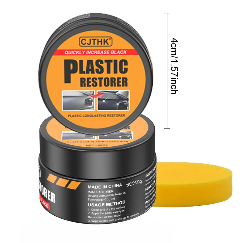 Car Plastic Restorer — Back to Black Ceramic Gloss Coating & Leather Reviver