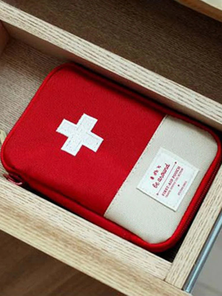 Mini botiquín portátil de viaje — Organizador compacto de Oxford para acampar y actividades al aire libre