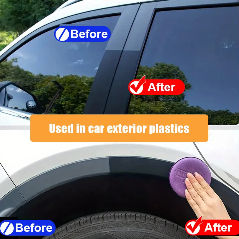 Car Plastic Restorer — Back to Black Ceramic Gloss Coating & Leather Reviver