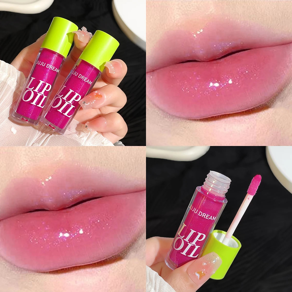Glossy Jelly Lip Oil — Hydrating & Plumping Lip Gloss