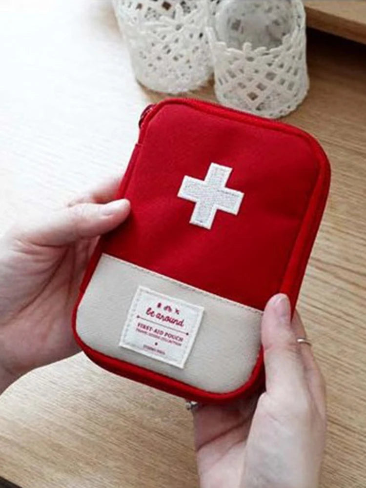 Mini botiquín portátil de viaje — Organizador compacto de Oxford para acampar y actividades al aire libre