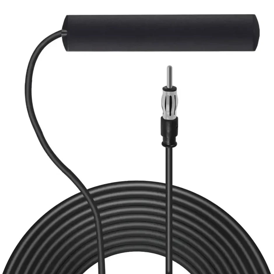 Antena universal de radio FM para coche con amplificador — Amplificador de señal de 3M para coche, barco y caravana