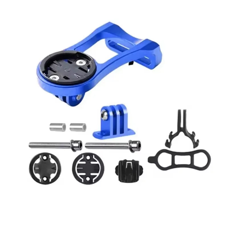 Bike Handlebar Camera & GPS Mount — Metal Cycling Bracket for Garmin, Bryton & CATEYE