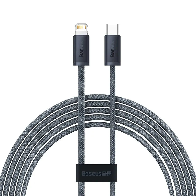 20W Fast Charging Braided USB-C to Lightning Cable — For iPhone, iPad & MacBook