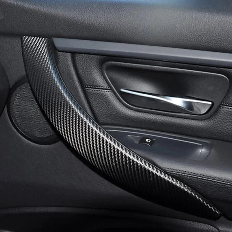Cinta Protectora para Puertas de Coche de Nanofibra de Carbono — Tira Adhesiva Impermeable Antirrayas 1–5m