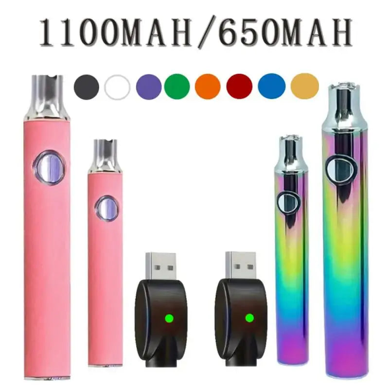 Portable Electric Soldering Iron Pen Kit — USB Rechargeable, 510 Thread, 650/1100mAh