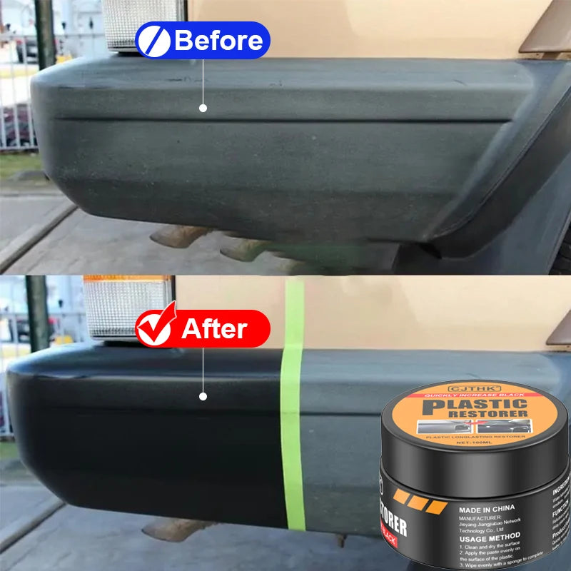 Car Plastic Restorer — Back to Black Ceramic Gloss Coating & Leather Reviver