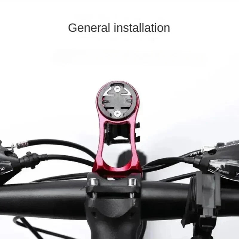 Bike Handlebar Camera & GPS Mount — Metal Cycling Bracket for Garmin, Bryton & CATEYE