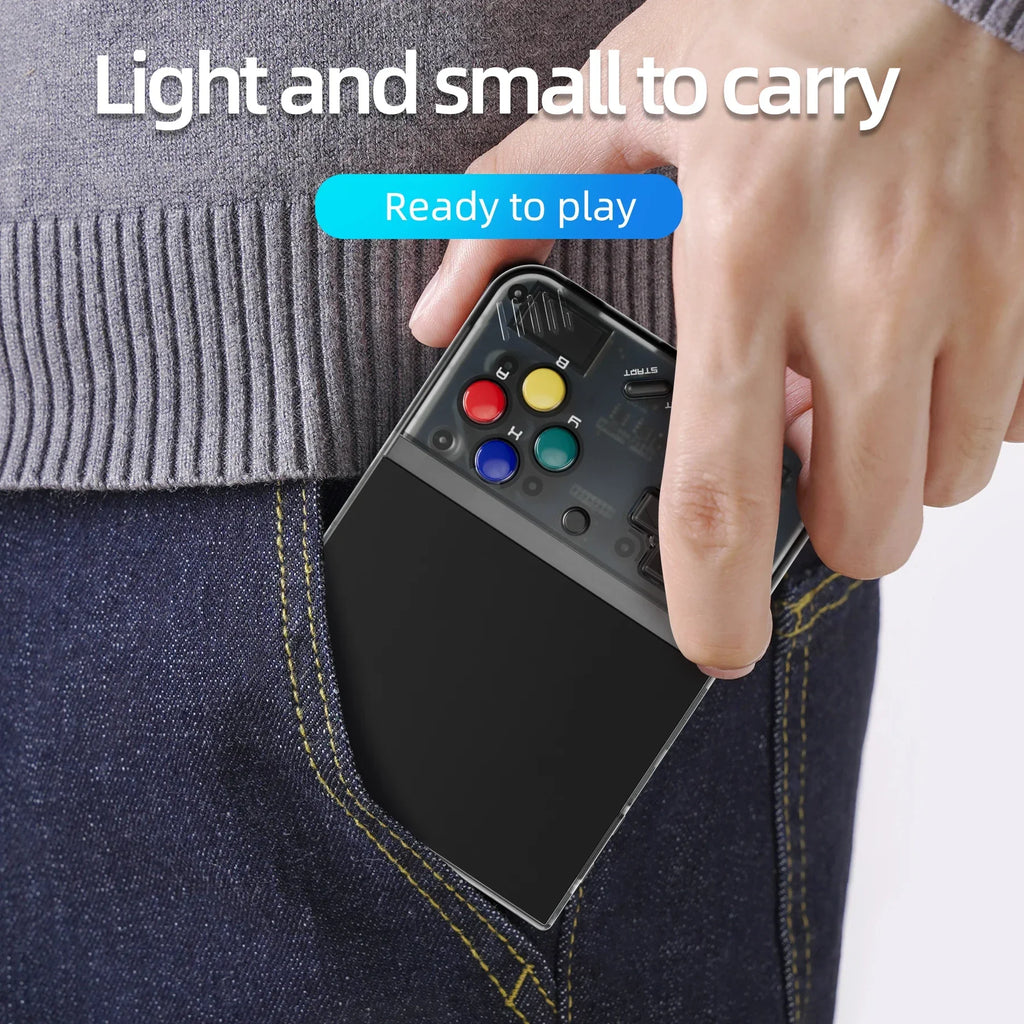 MIYOO Mini Plus Retro Handheld Game Console — 3.5" IPS, 25,000+ Games, Wi-Fi