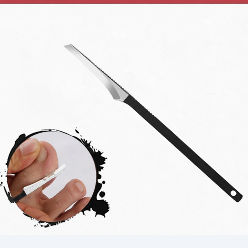 Juego de cuchillos de pedicura de acero inoxidable — Kit de herramientas para el cuidado de los pies de 4/5/6/9 piezas