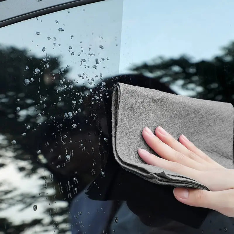 Magic Streak-Free Glass Cleaning Cloth — Reusable Nylon Cloth for Windows, Mirrors & More (1 or 5 Pack)