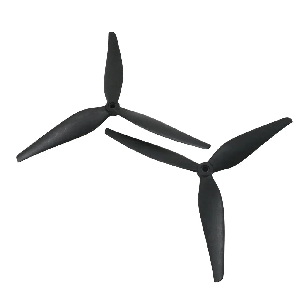 Hélices HQProp para Drones FPV, Paquete de 2 — Nailon Reforzado con Carbono de 9"/10" y 3 Palas