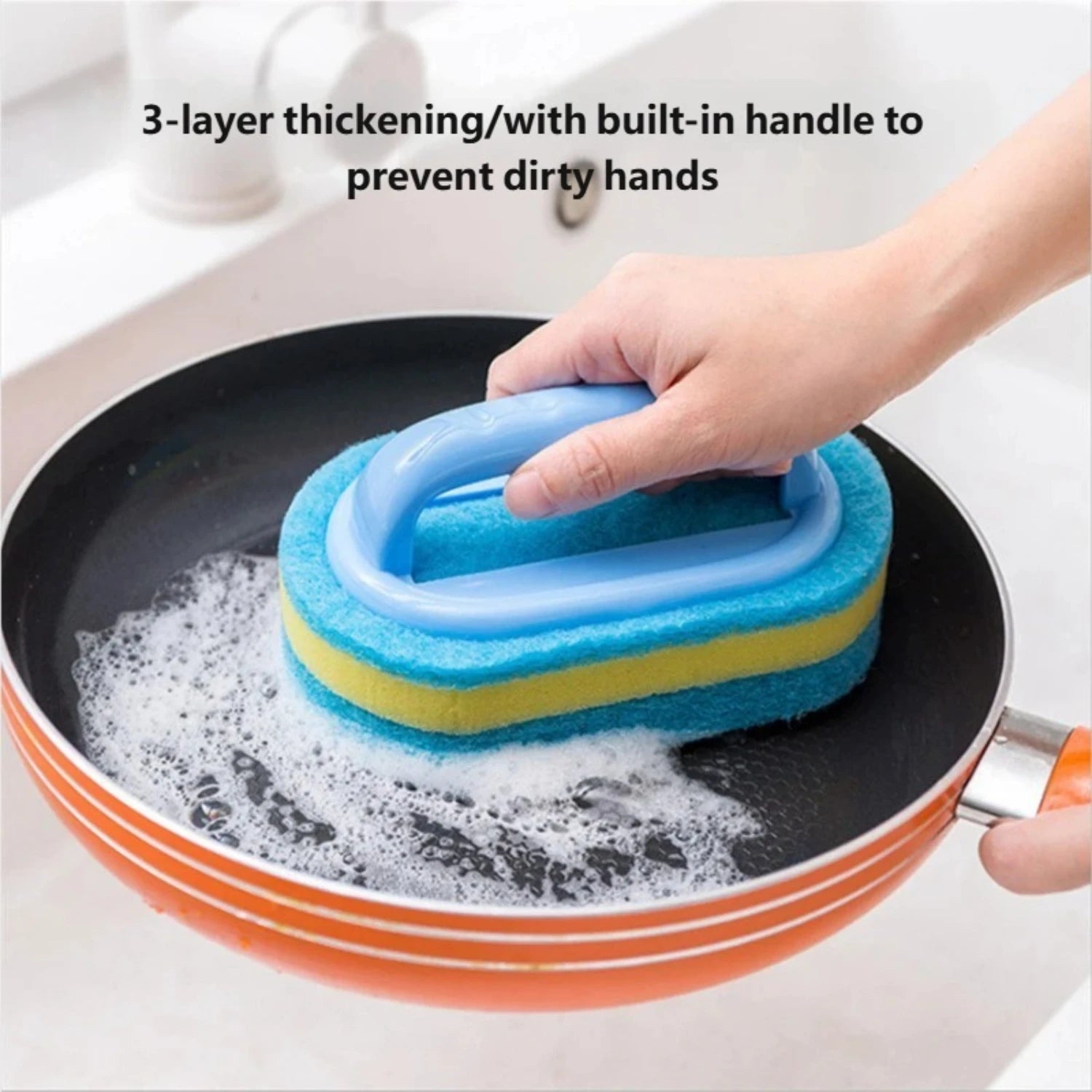 Esponja Borradora de Limpieza Mágica Nano — Limpiador Multisuperficie de Alta Densidad para Cocina y Baño