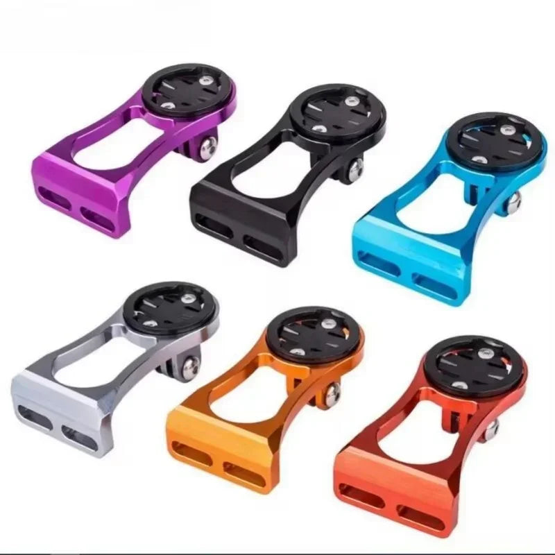 Bike Handlebar Camera & GPS Mount — Metal Cycling Bracket for Garmin, Bryton & CATEYE