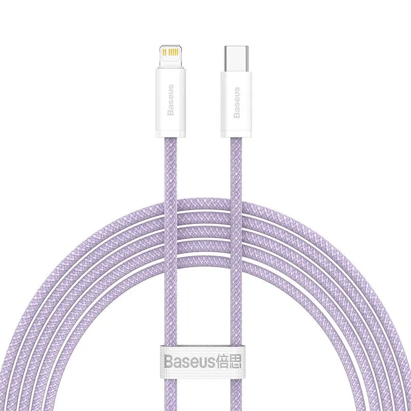20W Fast Charging Braided USB-C to Lightning Cable — For iPhone, iPad & MacBook