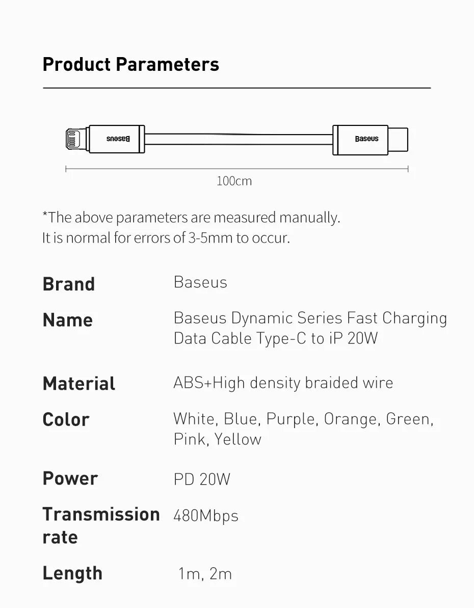 20W Fast Charging Braided USB-C to Lightning Cable — For iPhone, iPad & MacBook