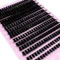 Cluster Eyelash Extension Bundles — 280pcs 80D/100D Natural Style DIY Individual Lashes