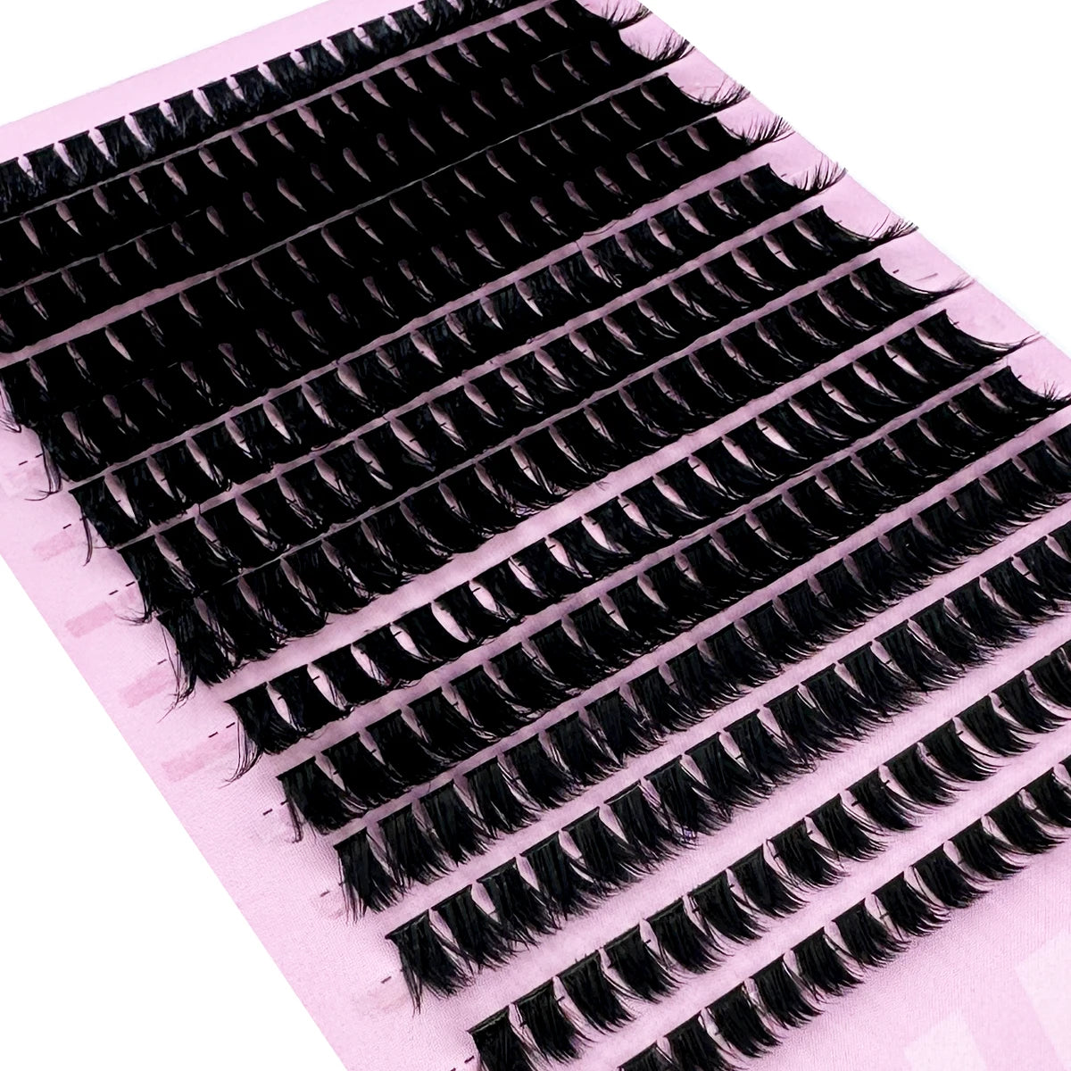 Cluster Eyelash Extension Bundles — 280pcs 80D/100D Natural Style DIY Individual Lashes