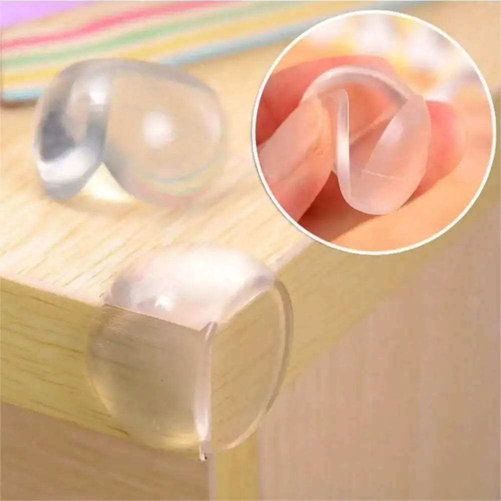 Baby Safety Table Corner Edge Guards — 12-Pack PVC Protectors for Child-Proofing Furniture