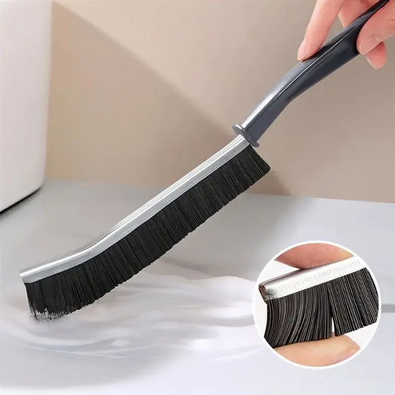 Crevice Cleaning Brush — Hard Bristle Gap & Grout Cleaner for Tiles, Windows & Floors